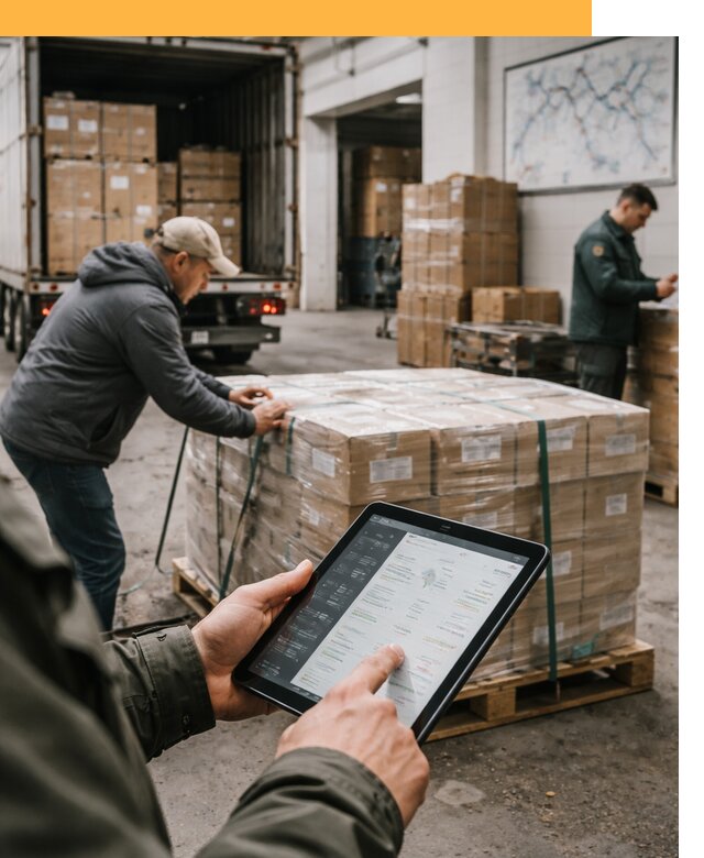 Международные перевозки через третьи страны от 12128 руб