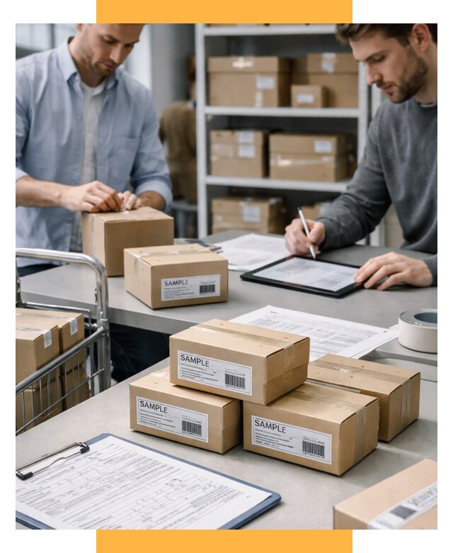 Доставка образцов и малых партий от 7580 р., СетСервис-Сбс