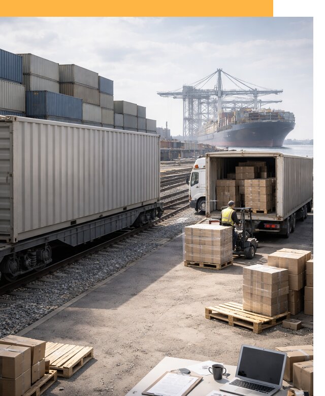 Мультимодальные перевозки грузов по миру от 45482 руб