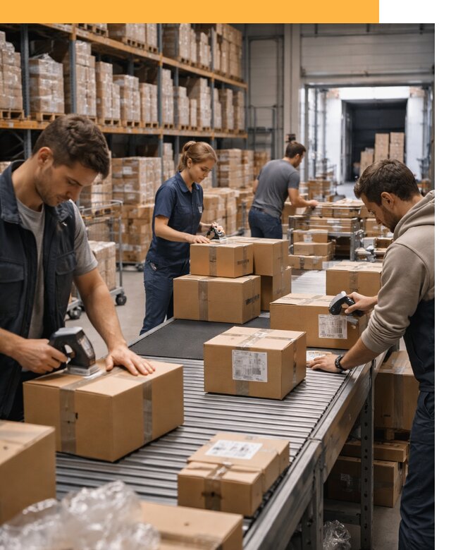 Доставка товаров для маркетплейсов от двери до склада от 7580