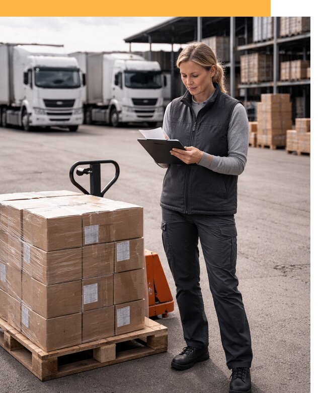 Доставка грузов из Европы к дверям клиента от 12128 руб