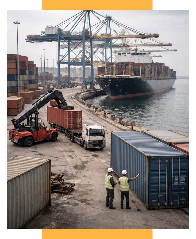 Морские перевозки из Европы от 60642 р. за контейнер | СетСервис-Сбс