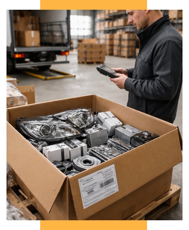 Доставка автозапчастей из Европы под ключ от 12634 р. | СетСервис-Сбс