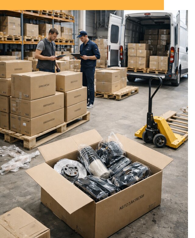 Доставка автозапчастей из Европы от 12634 руб быстро и надёжно