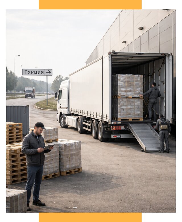 Автоперевозки и доставка фурой из Турции от 121284 р. | СетСервис-Сбс
