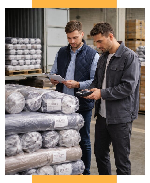 Доставка текстиля из Турции от 45482 р. под ключ, СетСервис-Сбс