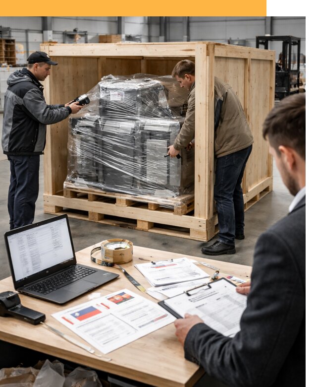 Доставка промышленного оборудования из США от 65696 руб