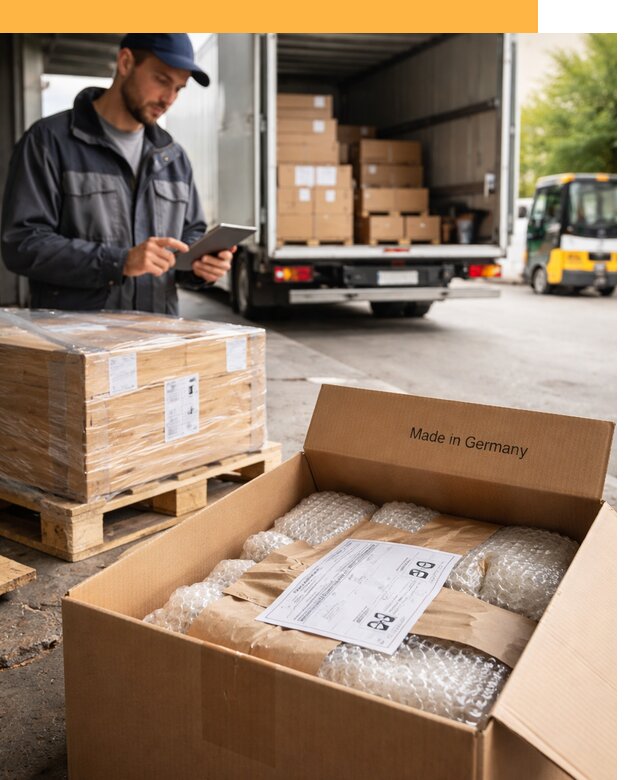 Доставка грузов из Германии от 45482 руб с таможенным оформлением