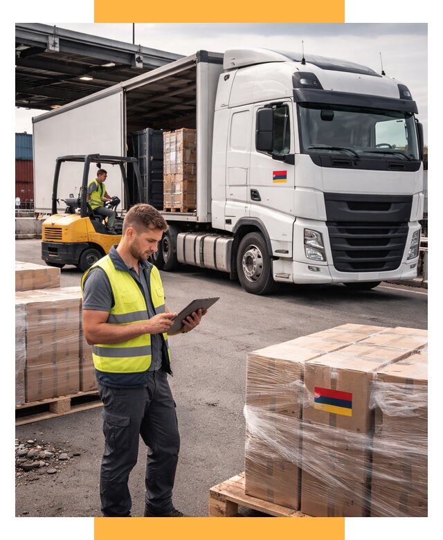 Автоперевозки из Армении от 96017 р. — услуги СетСервис-Сбс