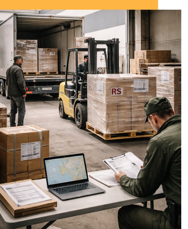 Доставка грузов в Сербию от 45482 руб, международные перевозки