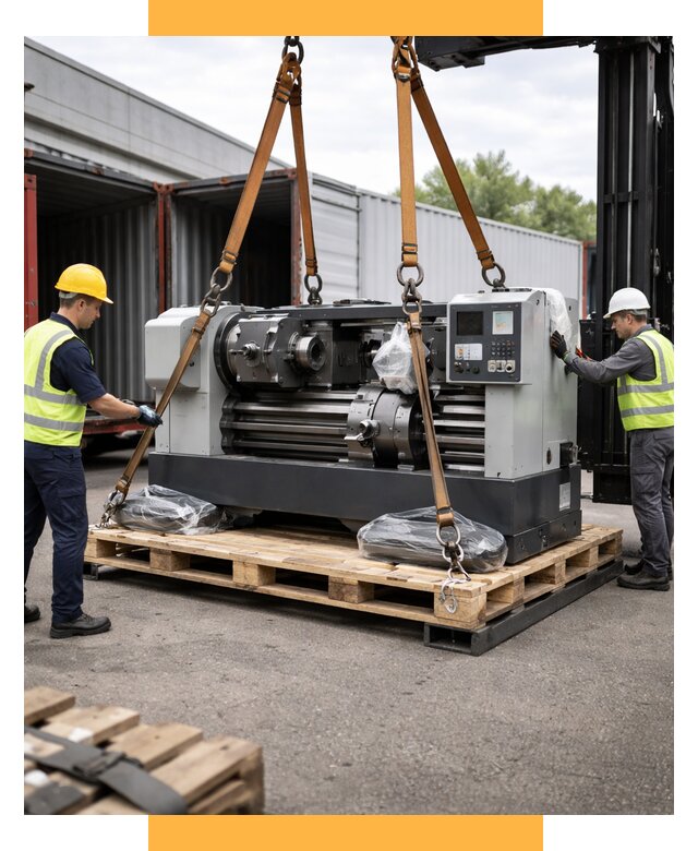 Перевозка станков и таможня от 60642 р. | СетСервис-Сбс логистика