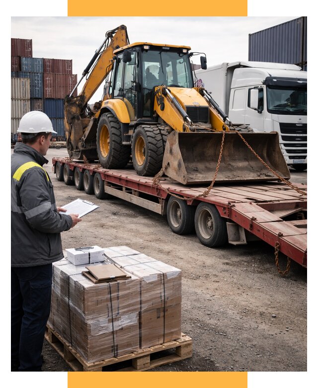 Международная перевозка спецтехники от 45482 р., СетСервис-Сбс