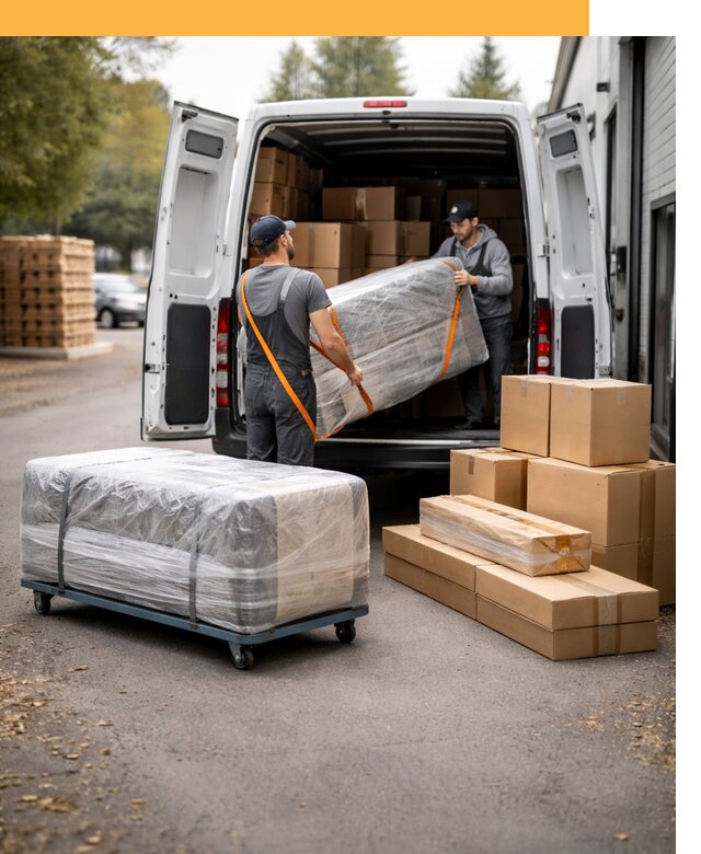 Перевозка мебели по России и за рубеж с таможней от 7580