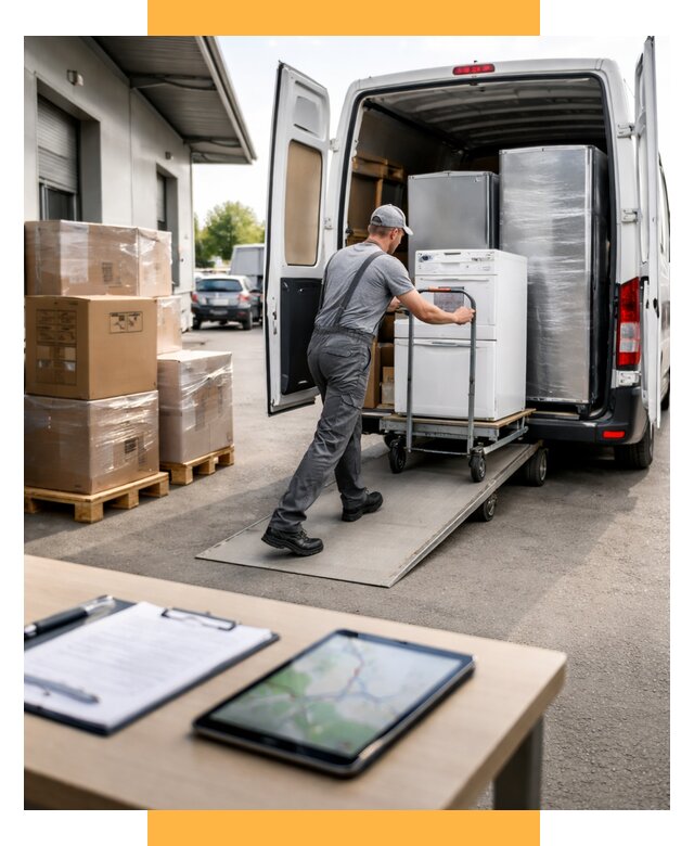 Перевозка бытовой техники от 6570 р. - логистика СетСервис-Сбс