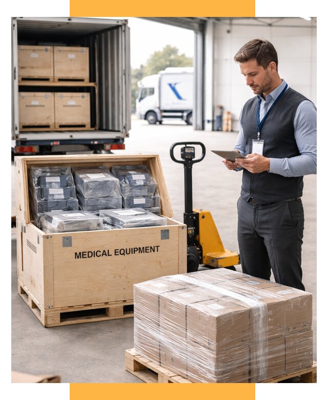 Перевозка медицинского оборудования от 15161 р. в СетСервис-Сбс