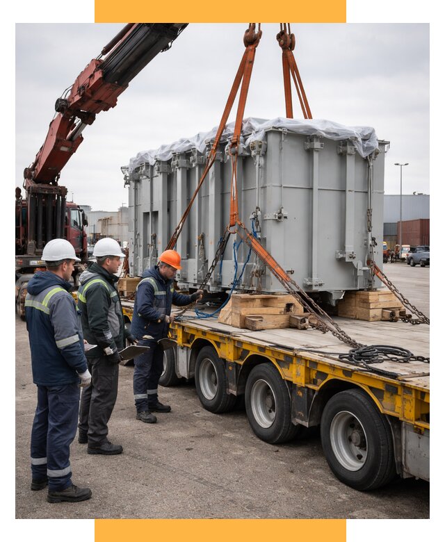 Перевозка проектных грузов под ключ от 35375 р., СетСервис-Сбс
