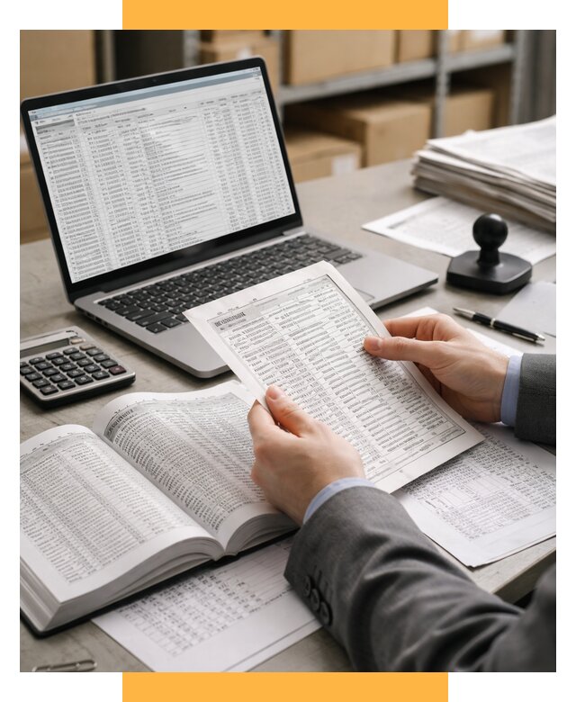 Подбор и проверка кода ТН ВЭД от 2527 р. - СетСервис-Сбс