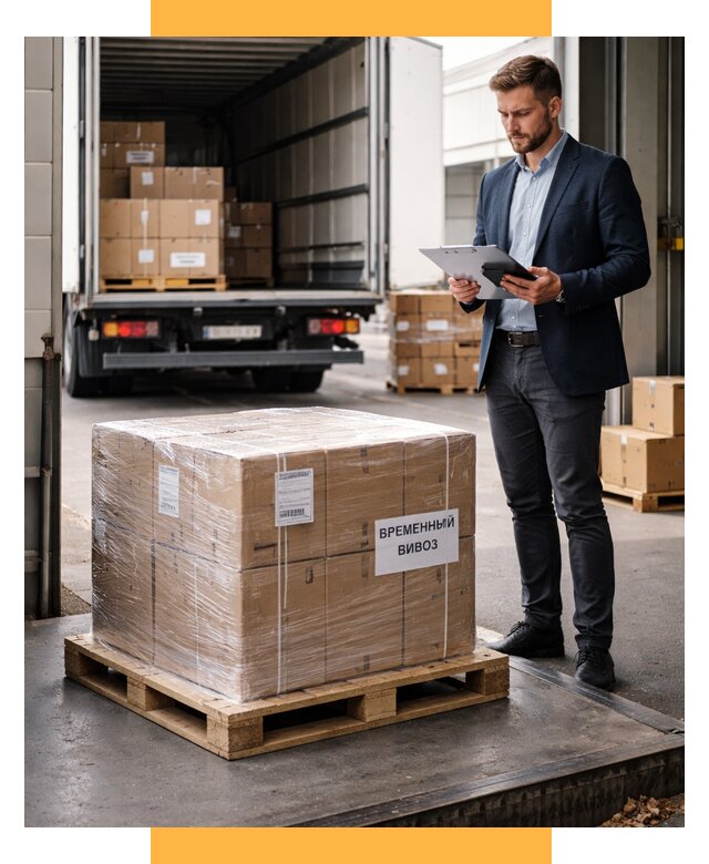Временный вывоз товаров под ключ от 8086 р. | СетСервис-Сбс
