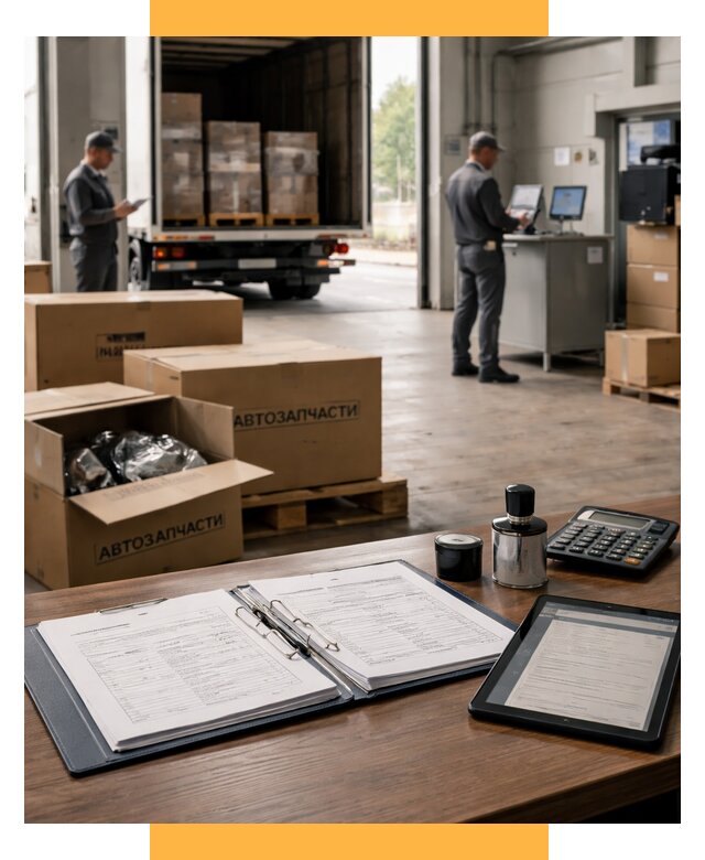 Таможенное оформление автозапчастей под ключ от 8591 р., СетСервис-Сбс