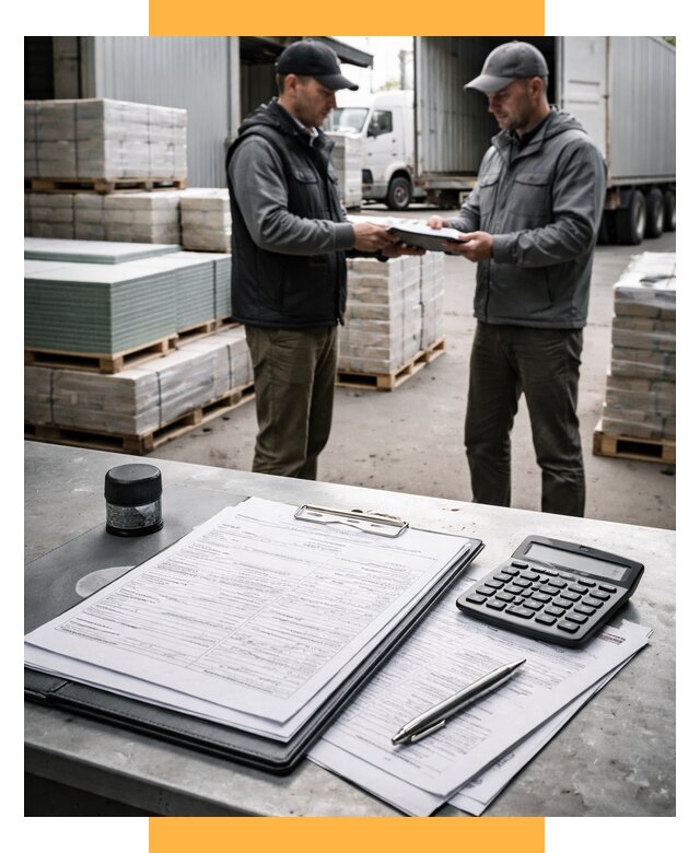 Таможенное оформление стройматериалов от 8591 р. | СетСервис-Сбс
