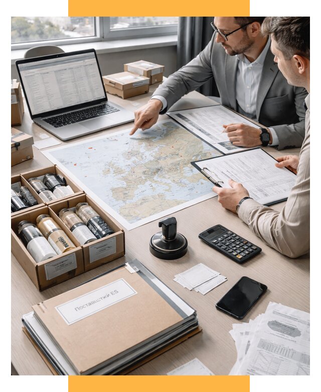 Поиск европейского поставщика от 15161 р., СетСервис-Сбс