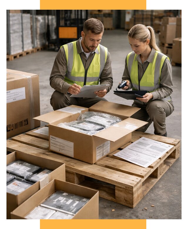 Инспекция товара перед отправкой от 4548 р. | СетСервис-Сбс