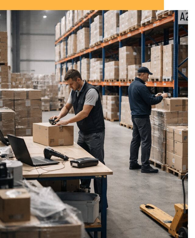 Склад консолидации в Европе: хранение, сортировка от 6570